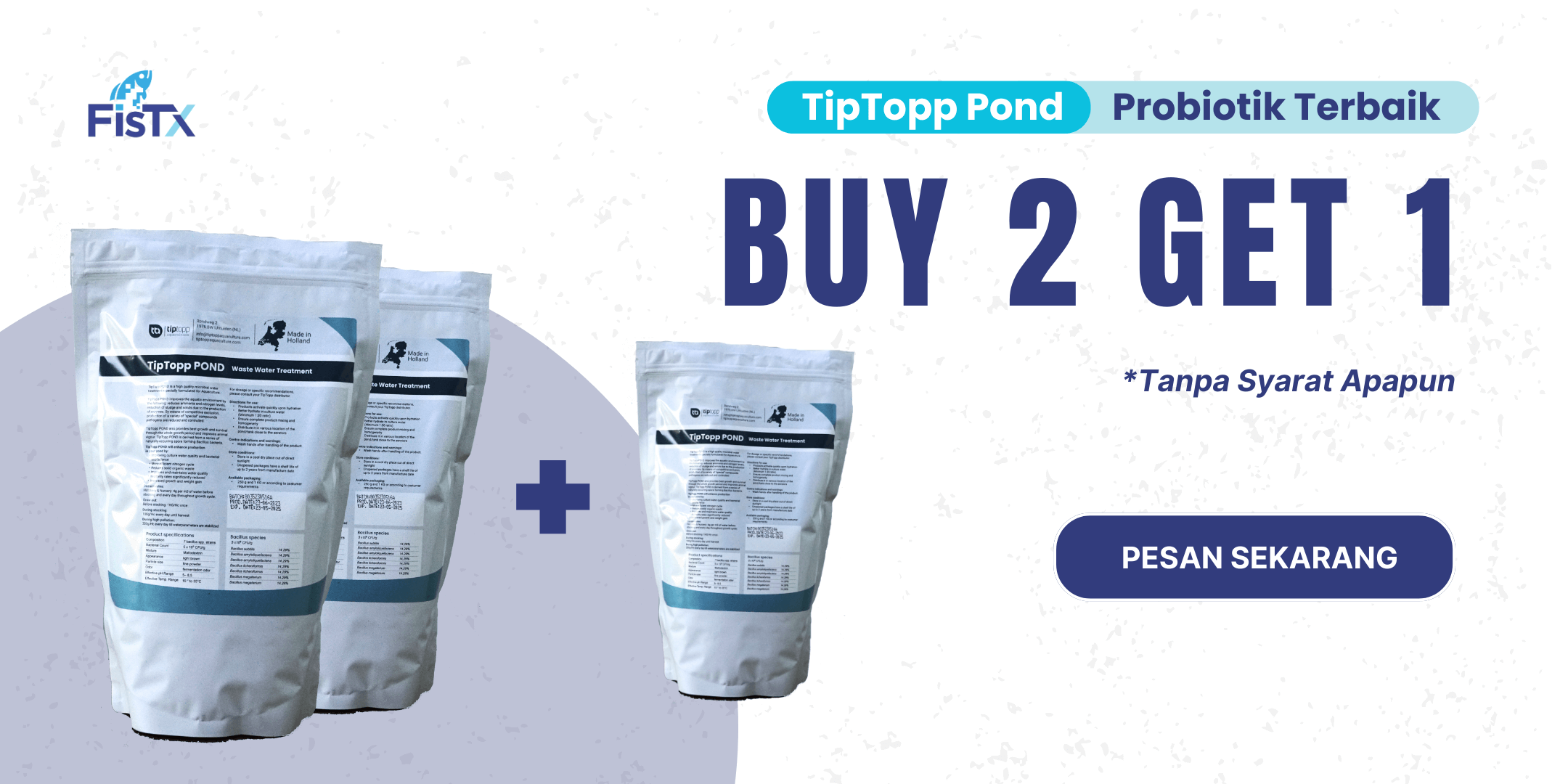 TipTopp Pond Buy 2 Get 1